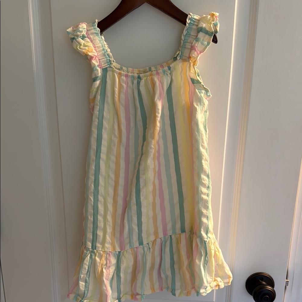 Wonder Nation Pastel Striped Dress